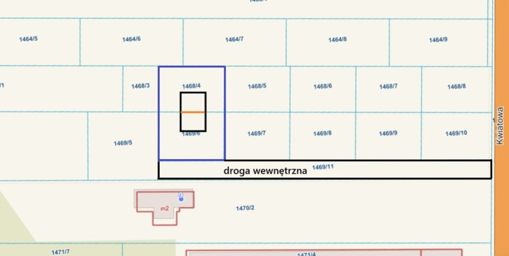 Działka Sprzedaż Nowodworce Kwiatowa 2