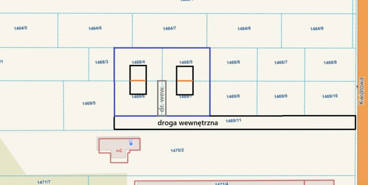 Działka Sprzedaż Nowodworce Kwiatowa 3